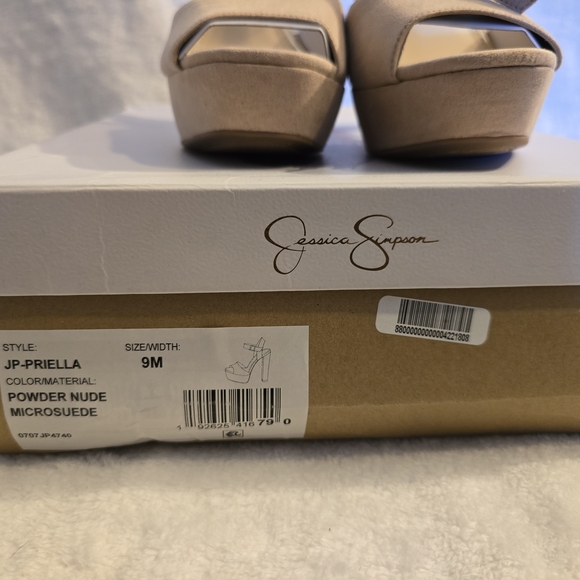 Jessica Simpson Shoes - Jessica Simpson Women's Powder Nude Microsuede Shoes
